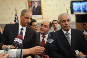 Algerian Justice Minister Tayeb Belaiz (